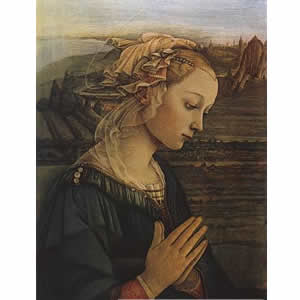 Praying Madonna Filippo Lippi c1465