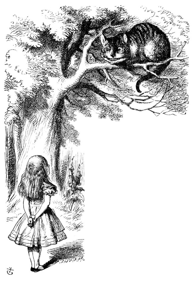 Alice and the Chestshire Cat